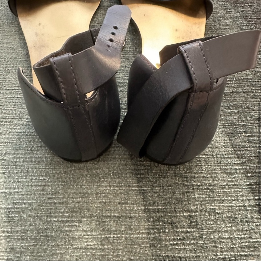 JCREW leather Sandals- women’s 8.5 - Picture 2 of 5